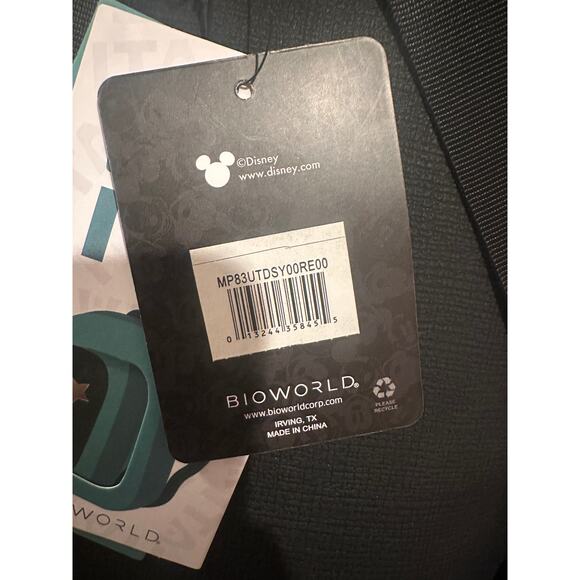 NWT Disney Bioworld Mickey Mouse Face Pin Display Mini Backpack - Picture 9 of 9